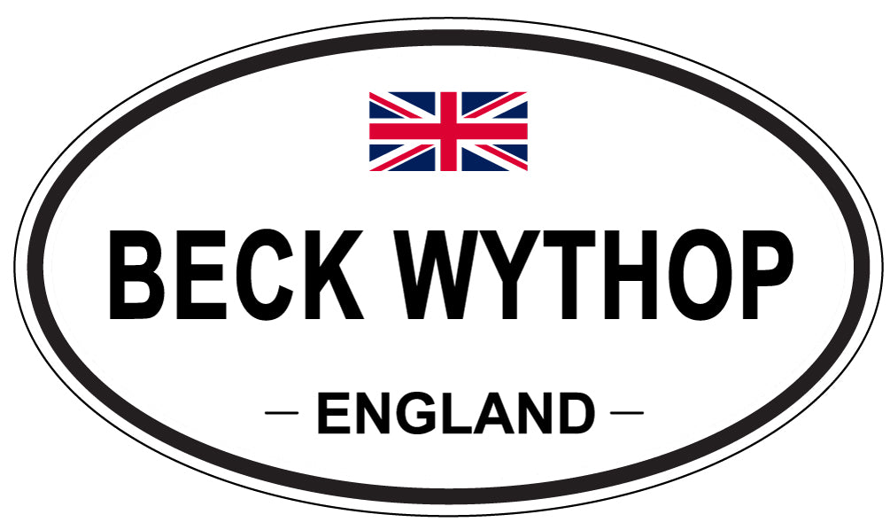 BECK WYTHOP, England - Oval Magnet