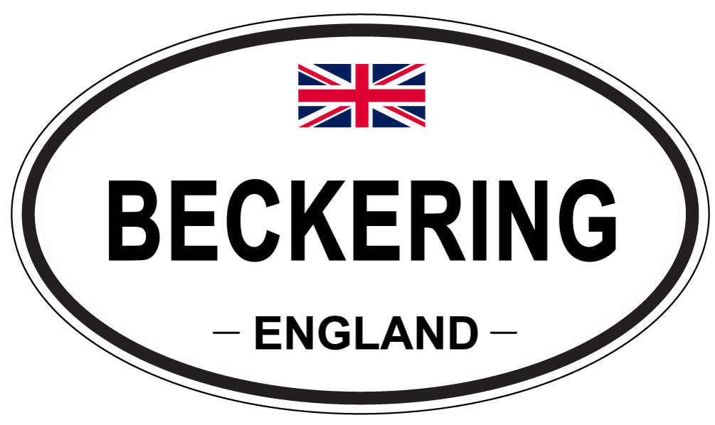 BECKERING, England - Oval Magnet