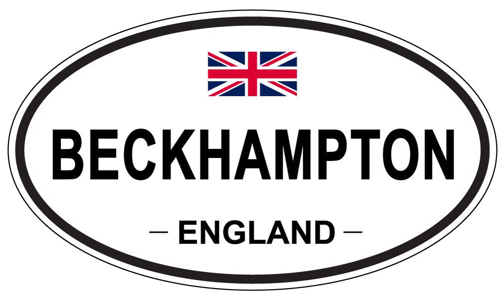 BECKHAMPTON, England - Oval Magnet
