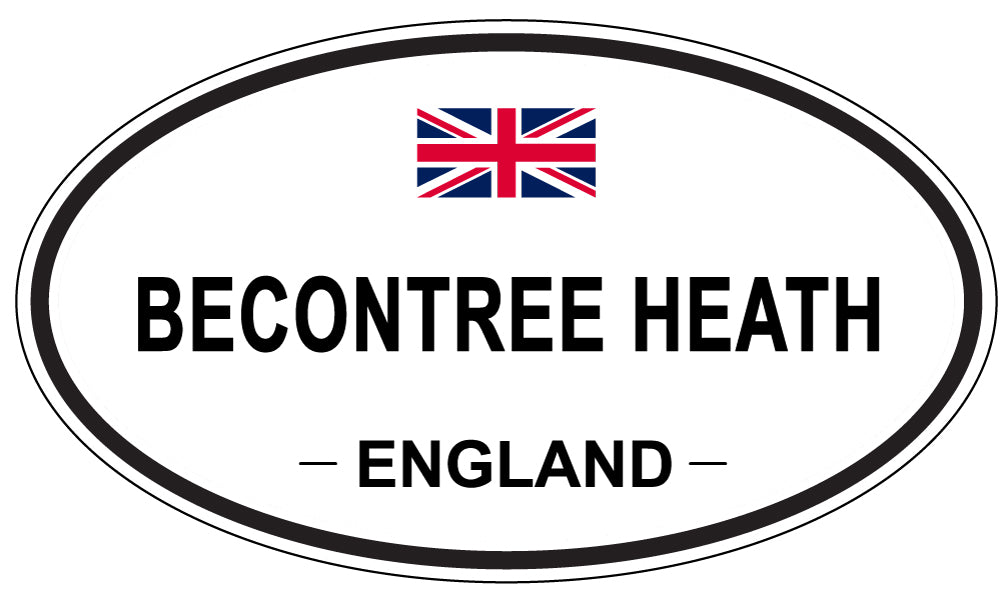 BECONTREE HEATH, England - Oval Magnet
