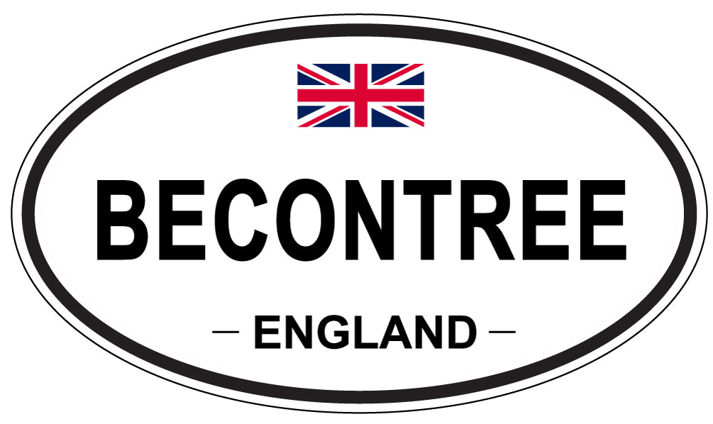 BECONTREE, England - Oval Magnet