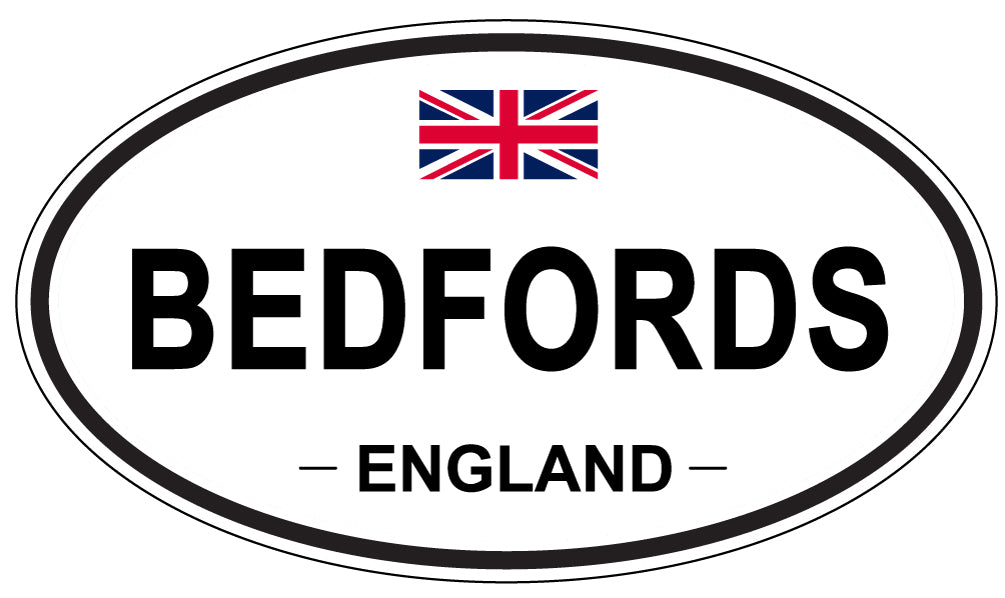 BEDFORDS, England - Oval Magnet