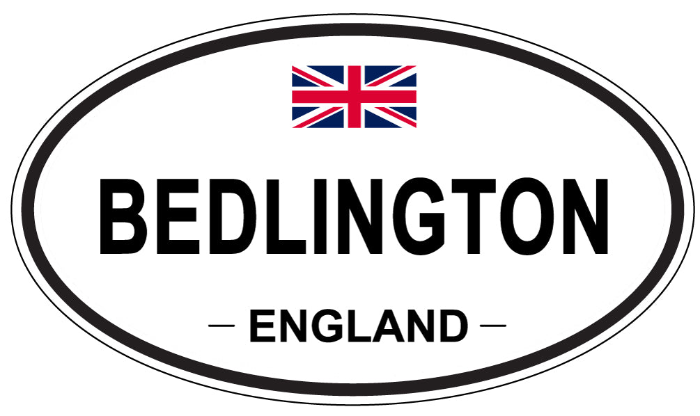 BEDLINGTON, England - Oval Magnet