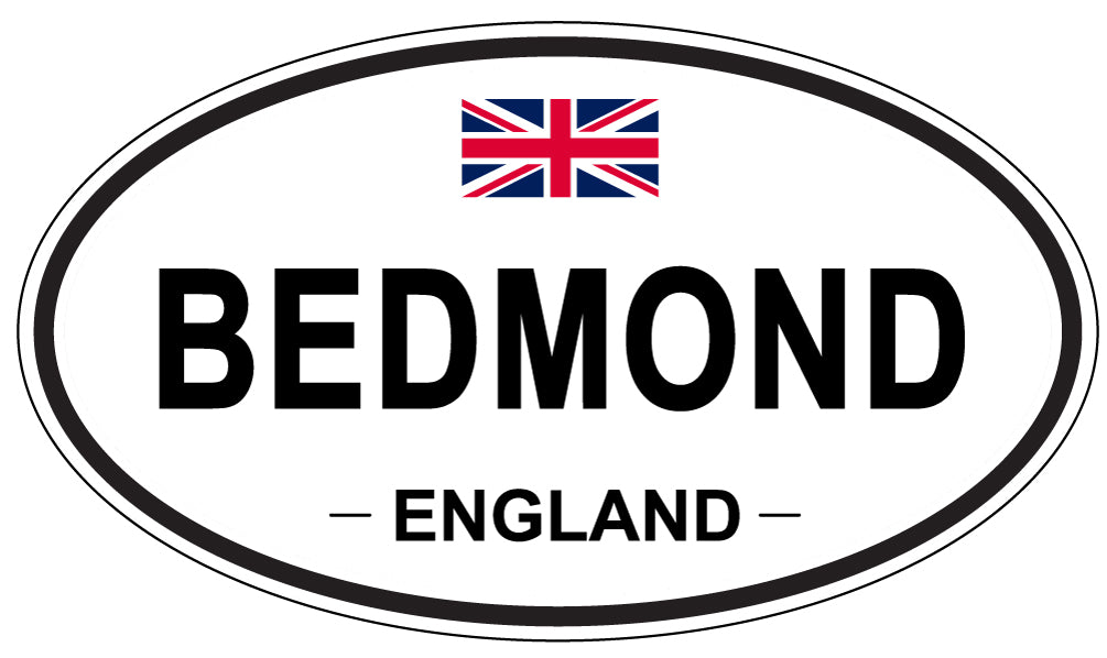 BEDMOND, England - Oval Magnet