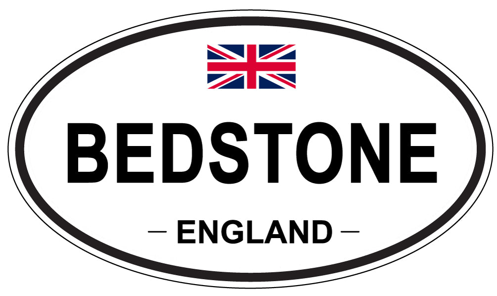 BEDSTONE, England - Oval Magnet