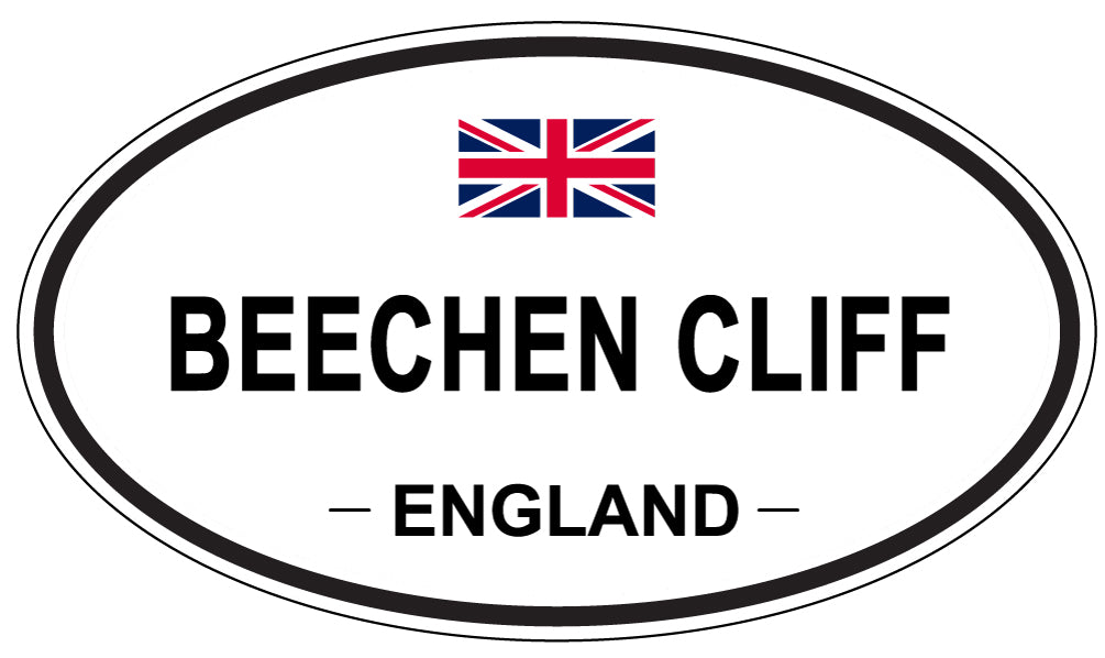 BEECHEN CLIFF, England - Oval Magnet