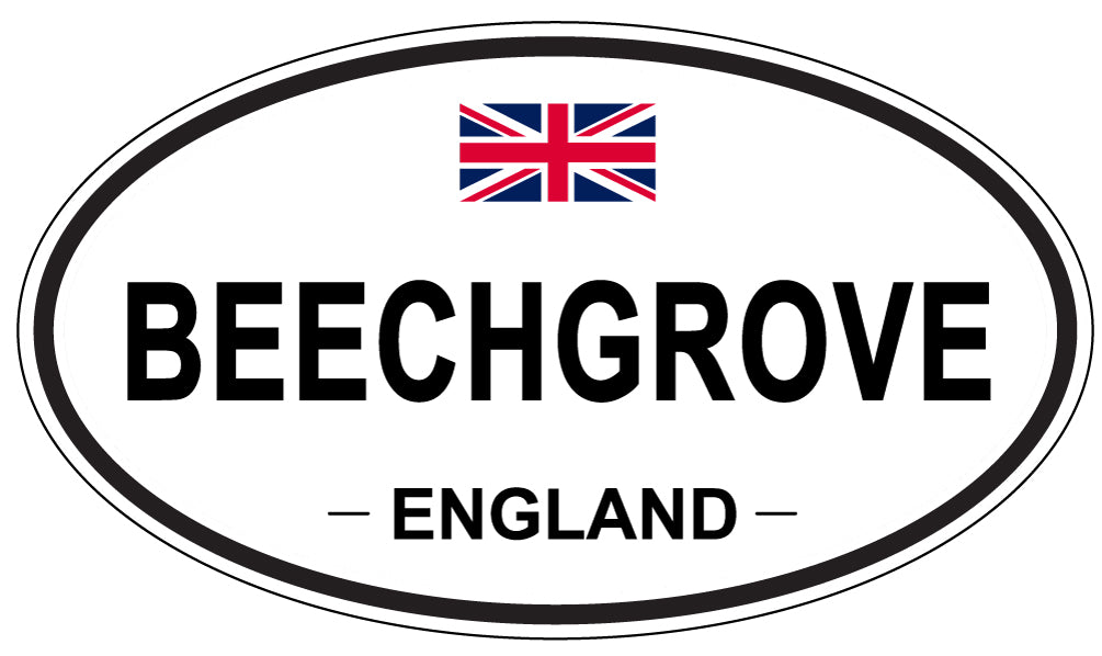 BEECHGROVE, England - Oval Magnet