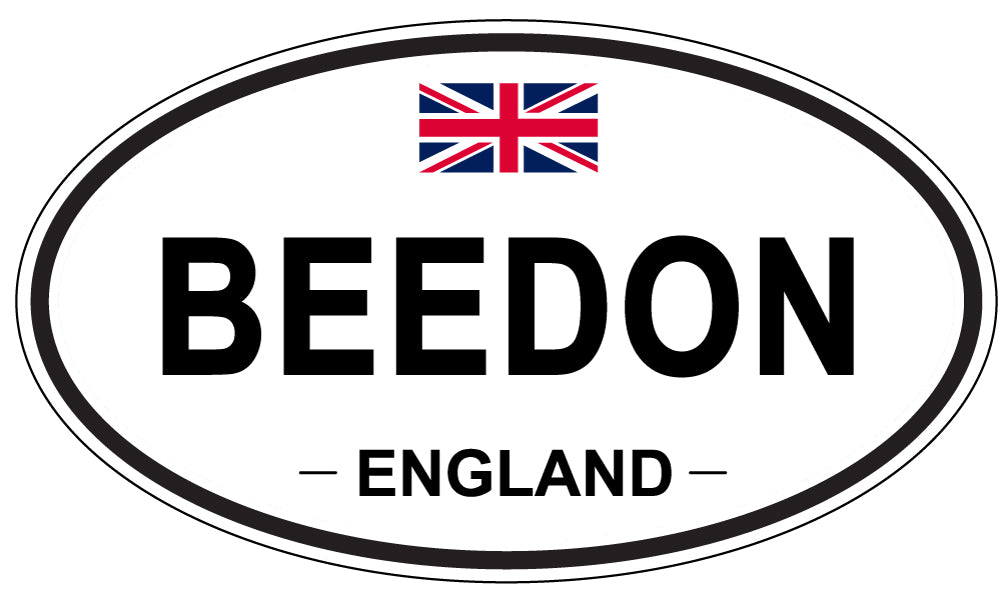 BEEDON, England - Oval Magnet