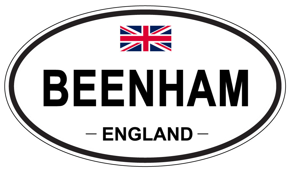BEENHAM, England - Oval Magnet