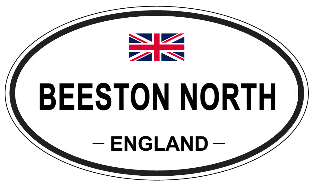 BEESTON NORTH, England - Oval Magnet
