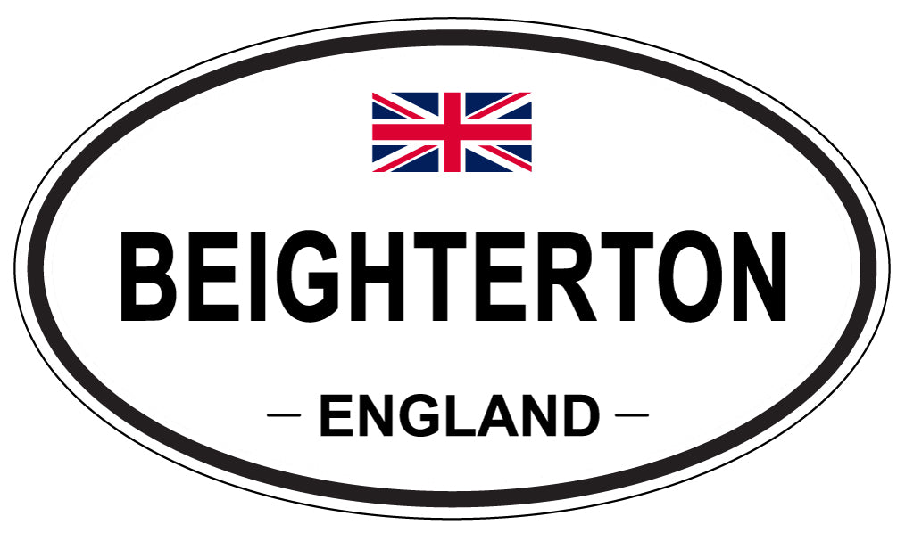 BEIGHTERTON, England - Oval Magnet