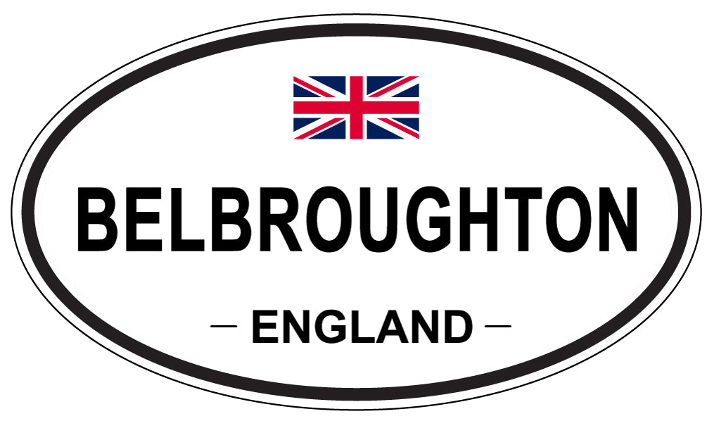 BELBROUGHTON, England - Oval Magnet