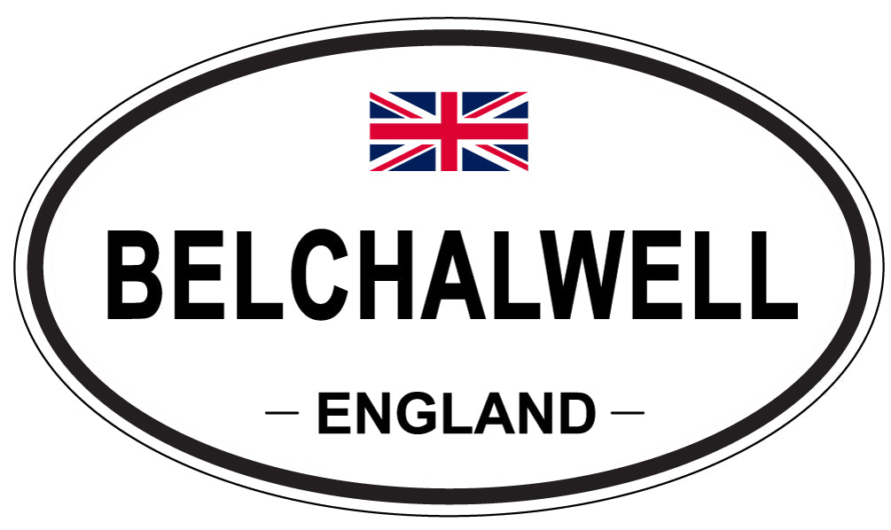 BELCHALWELL, England - Oval Magnet