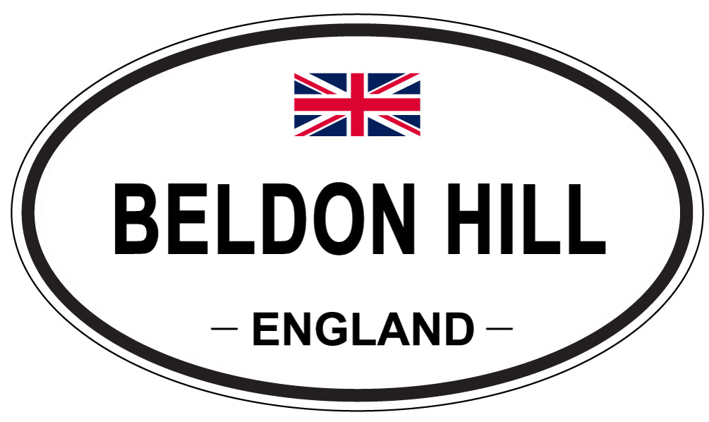 BELDON HILL, England - Oval Magnet