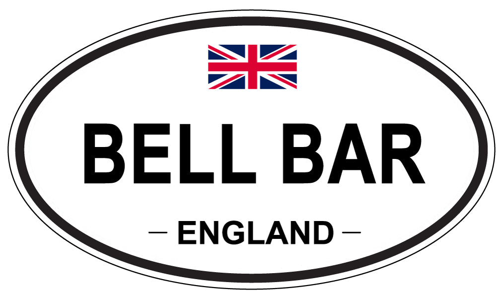 BELL BAR, England - Oval Magnet