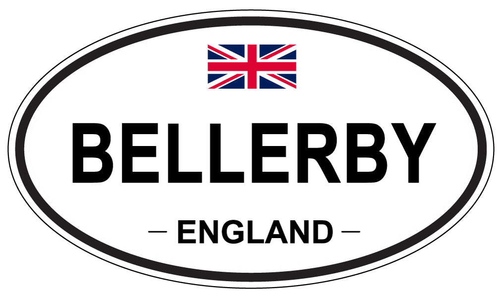 BELLERBY, England - Oval Magnet