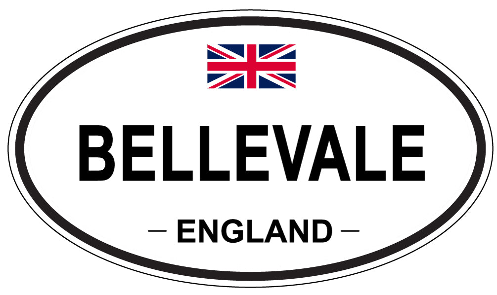 BELLEVALE, England - Oval Magnet