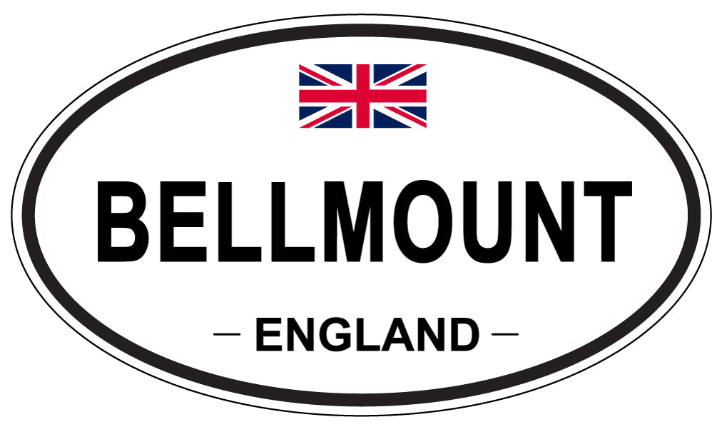 BELLMOUNT, England - Oval Magnet