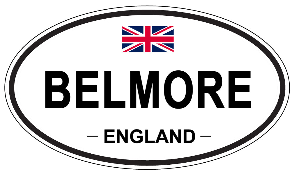 BELMORE, England - Oval Magnet