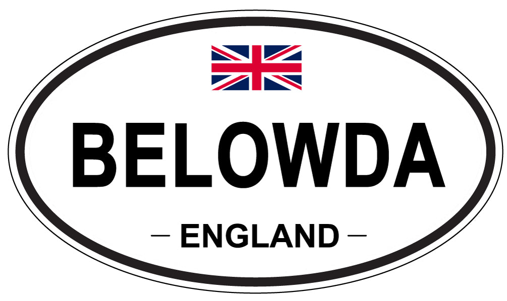 BELOWDA, England - Oval Magnet