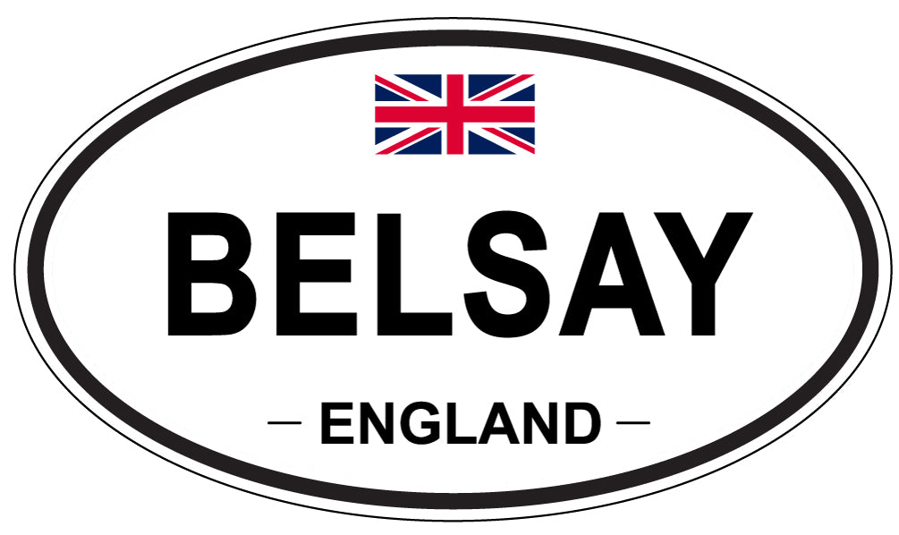 BELSAY, England - Oval Magnet