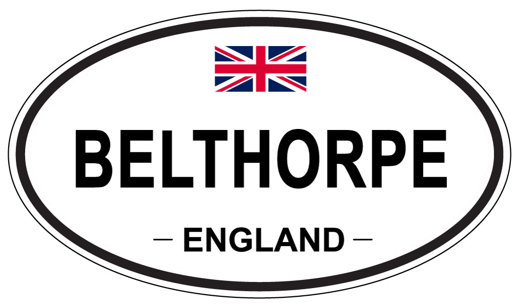 BELTHORPE, England - Oval Magnet