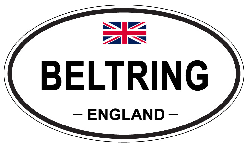 BELTRING, England - Oval Magnet