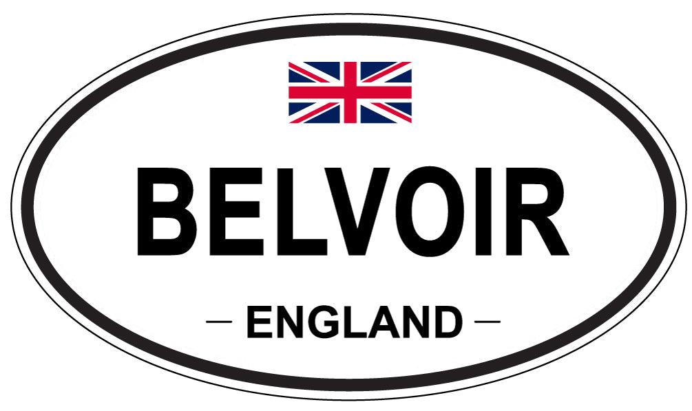 BELVOIR, England - Oval Magnet