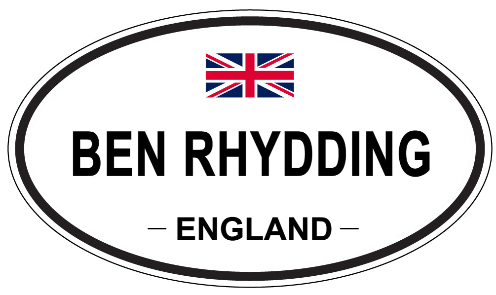 BEN RHYDDING, England - Oval Magnet
