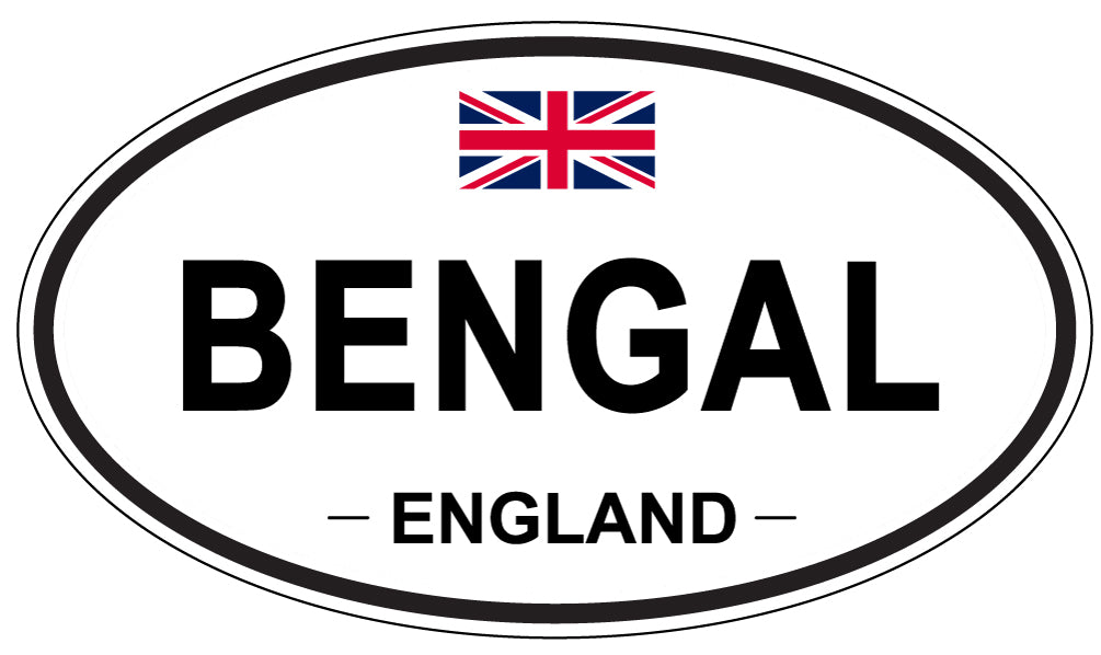 BENGAL, England - Oval Magnet
