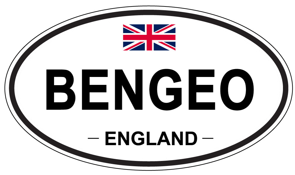BENGEO, England - Oval Magnet