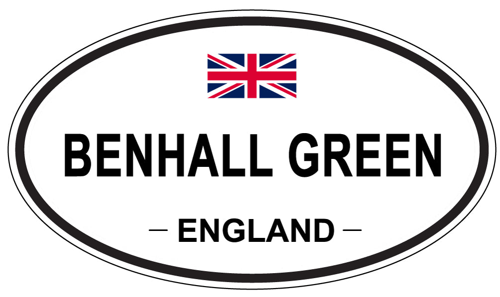 BENHALL GREEN, England - Oval Magnet