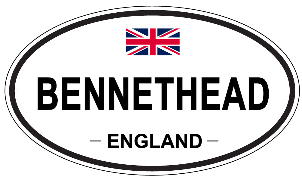 BENNETHEAD, England - Oval Magnet