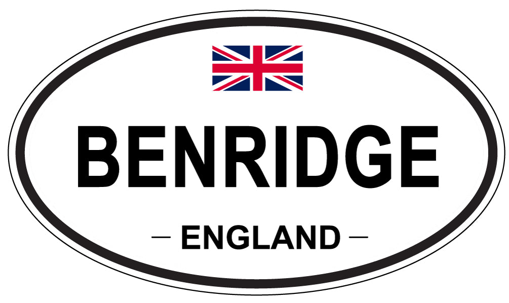 BENRIDGE, England - Oval Magnet