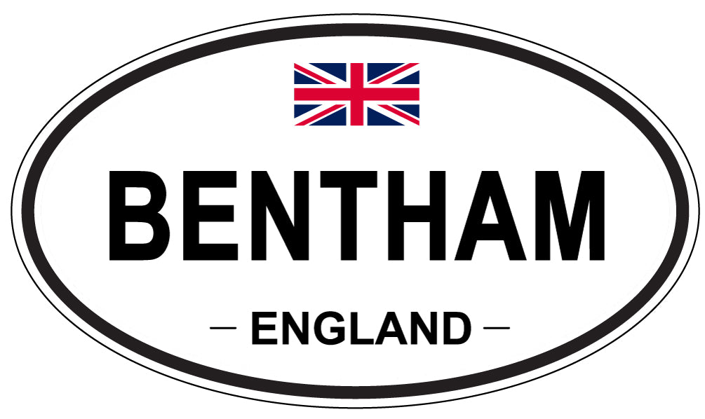BENTHAM, England - Oval Magnet