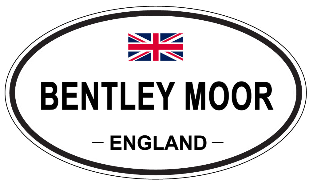 BENTLEY MOOR, England - Oval Magnet