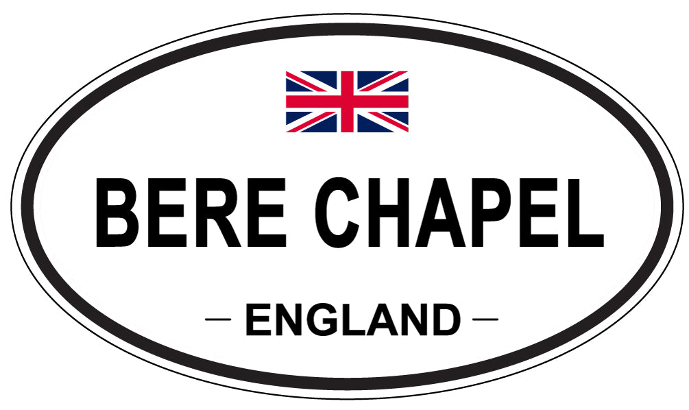 BERE CHAPEL, England - Oval Magnet