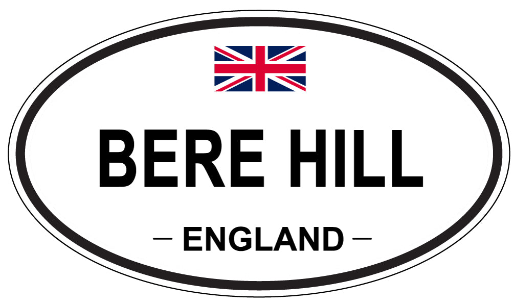 BERE HILL, England - Oval Magnet
