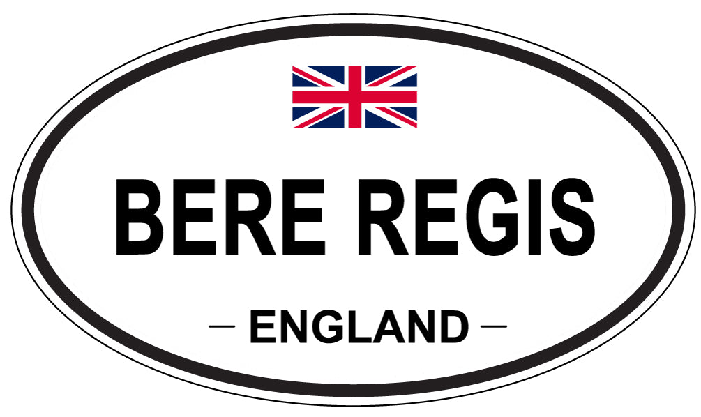BERE REGIS, ENGLAND - Oval Sticker