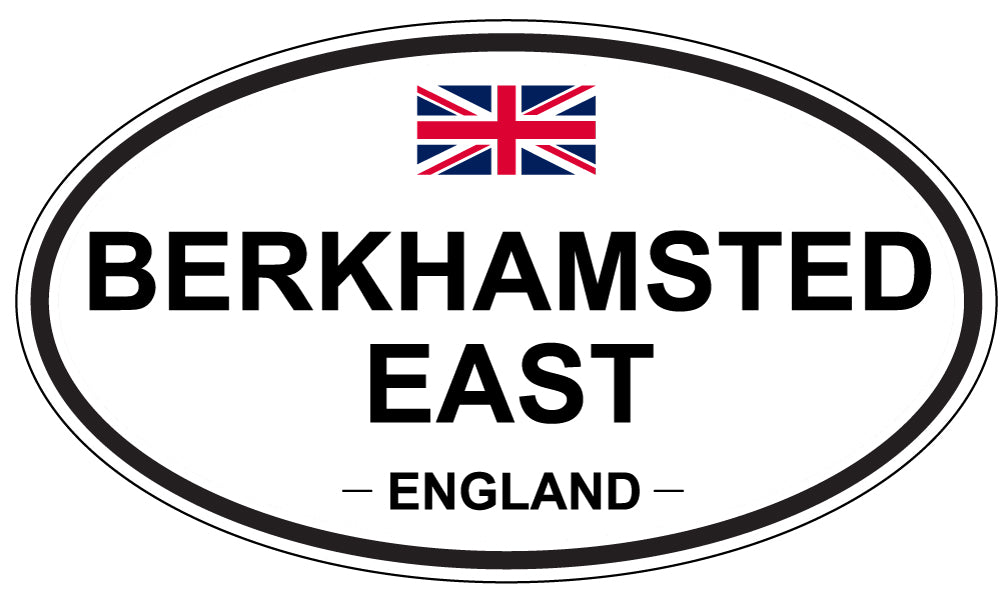 BERKHAMSTED EAST, England - Oval Magnet