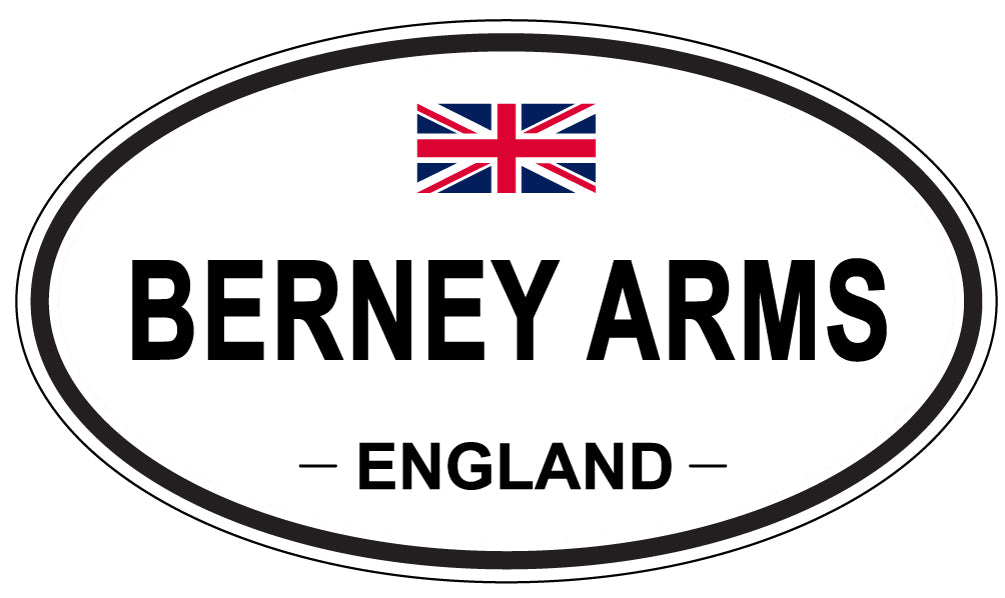 BERNEY ARMS, England - Oval Magnet