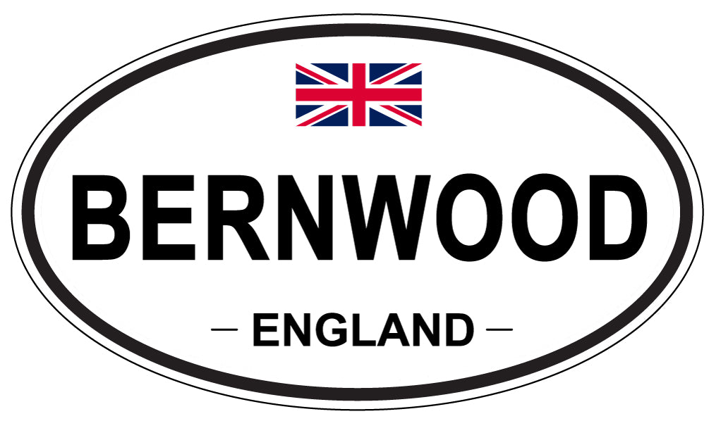 BERNWOOD, England - Oval Magnet