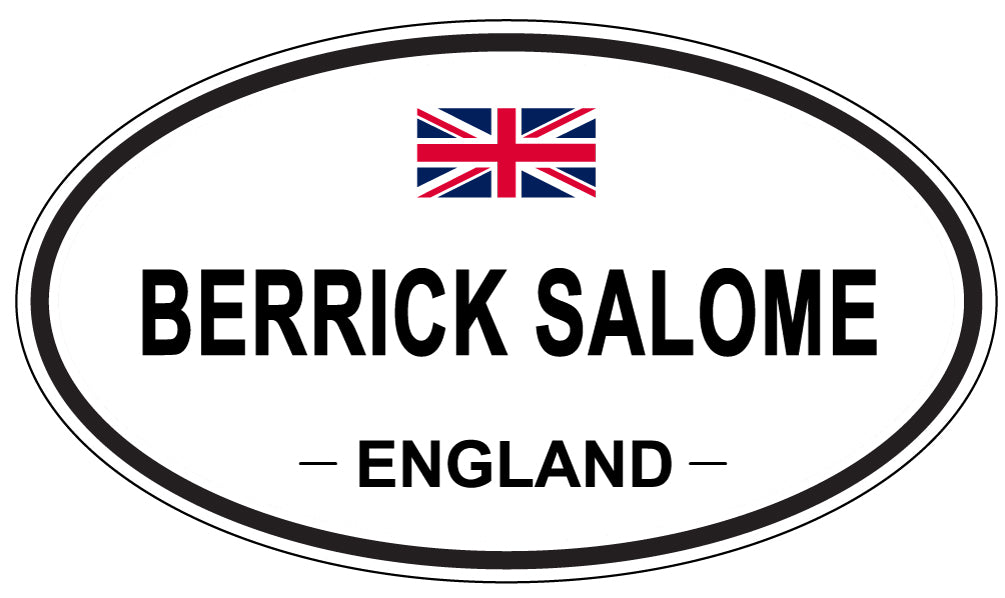 BERRICK SALOME, England - Oval Magnet