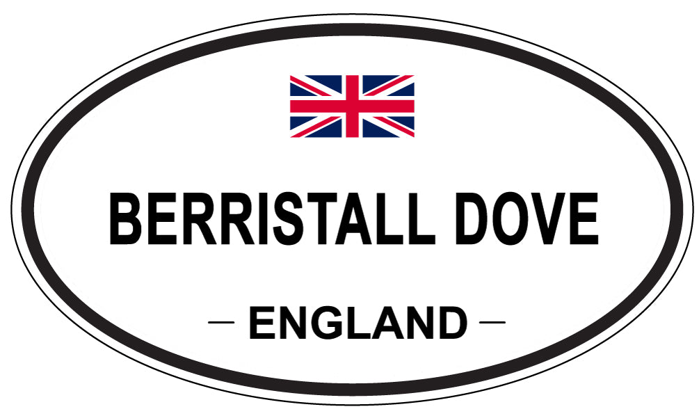 BERRISTALL DOVE, England - Oval Magnet