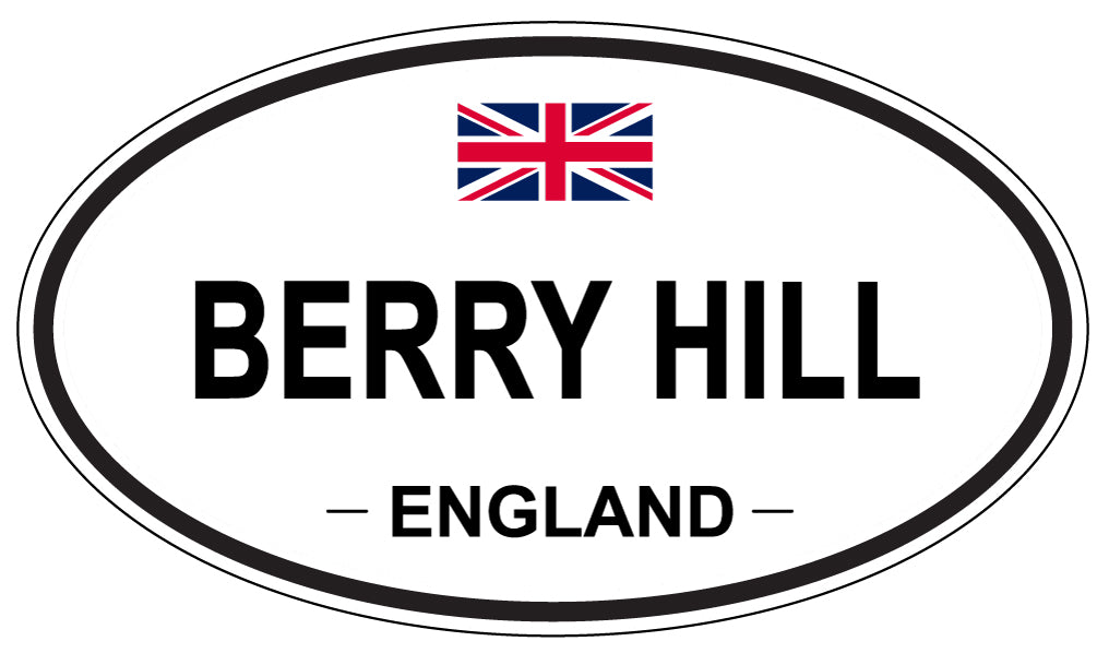 BERRY HILL, England - Oval Magnet