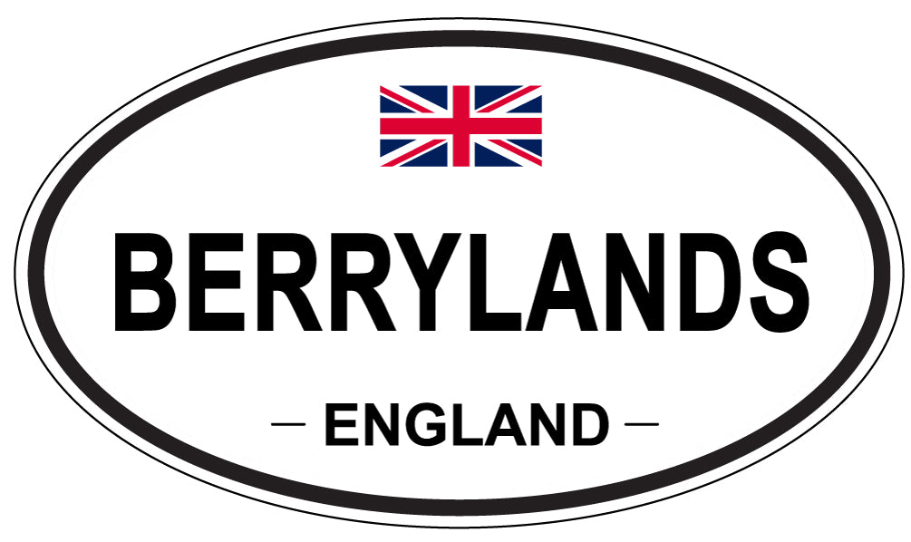 BERRYLANDS, England - Oval Magnet