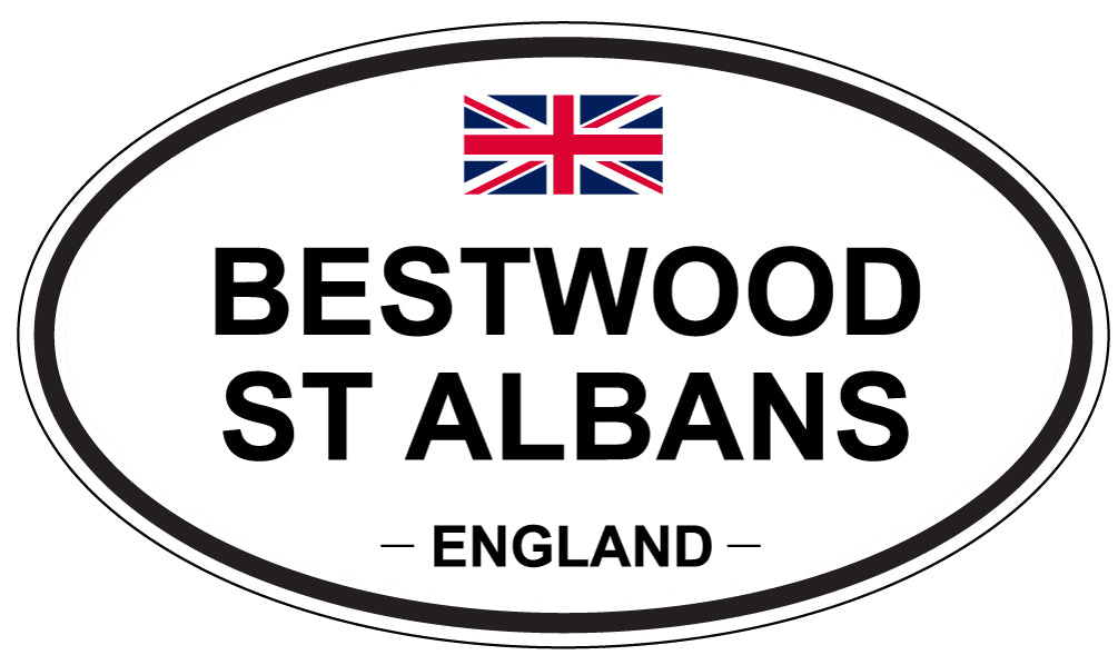 BESTWOOD ST ALBANS, England - Oval Magnet