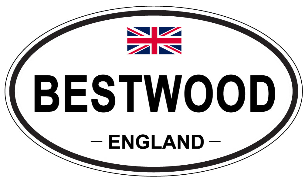 BESTWOOD, England - Oval Magnet