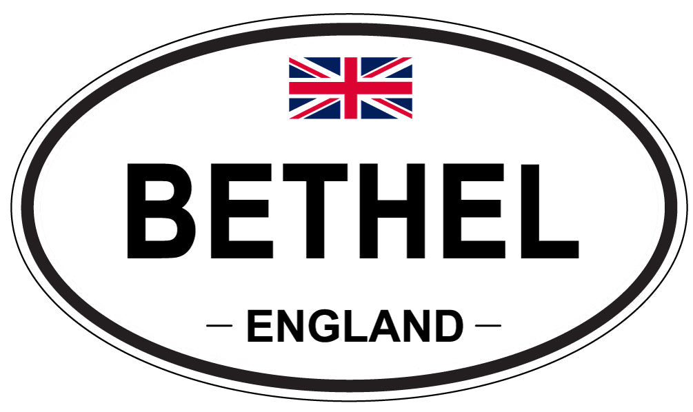 BETHEL, England - Oval Magnet