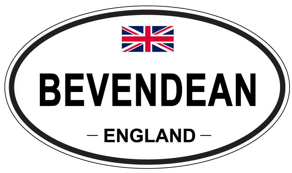 BEVENDEAN, England - Oval Magnet